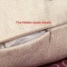 flower print cotton linen pillow case sofa  waist cushion cover Home Decor   282798058850